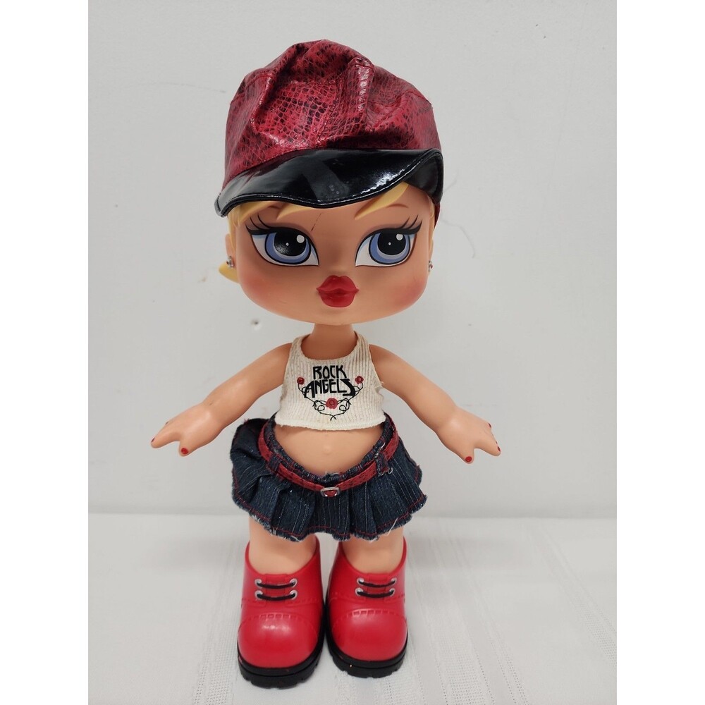 Bratz Big Baby Cloe MGA Entertainment 2005 Rock Angelz Big Eyes Y2K Biker Babe